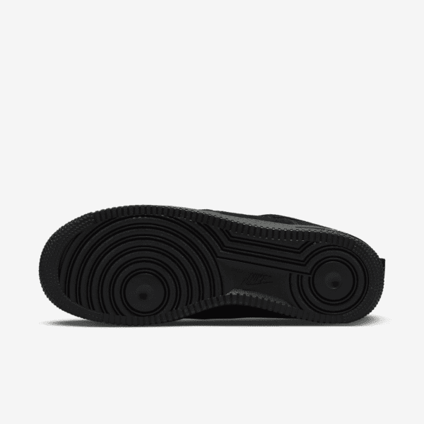 کتونی اورجینال برند Nike مدل Air Force 1 LV8 رنگ مشکی نمای زیره