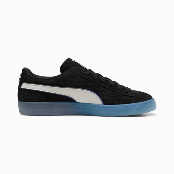 کتونی اورجینال همکاری برند Puma و Play Station مدل Suede از نمای بغل قسمت داخلی