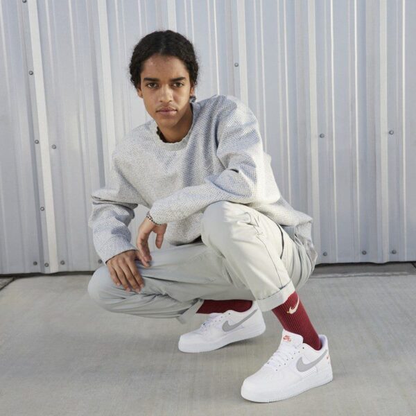کتونی اورجینال برند Nike مدل Air force 1 - FD0666-100 - Image 8