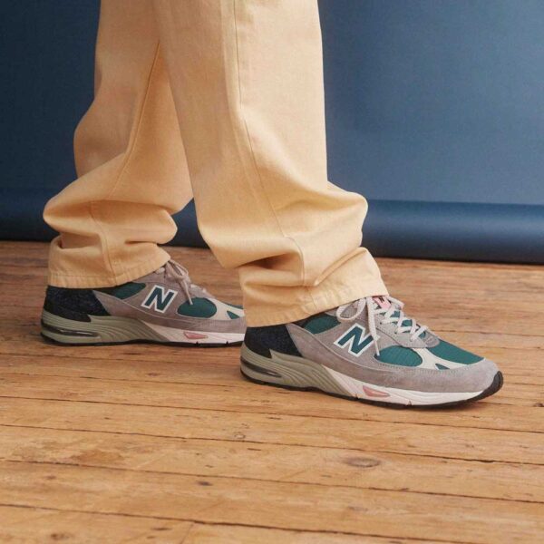کتونی اورجینال برند New balance مدل 991 - M991PSG - Image 8