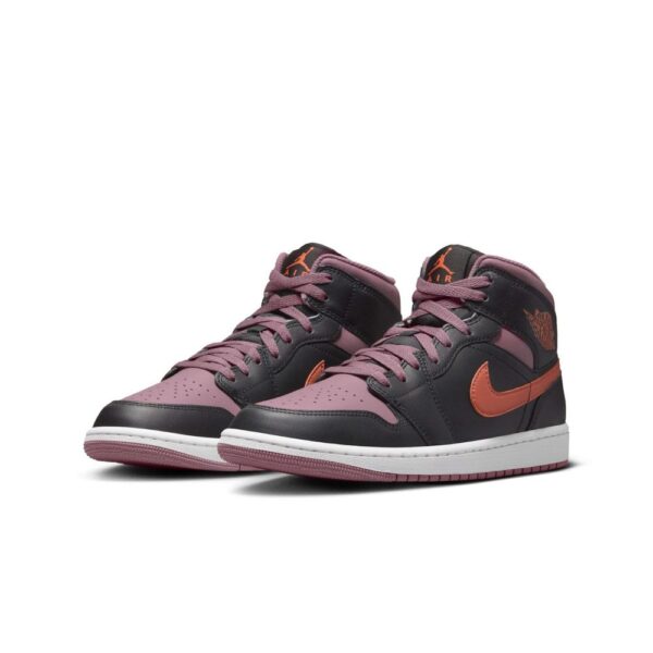 کتونی اورجینال برند Nike مدل Jordan 1 Mid - FB9911-008 - Image 2
