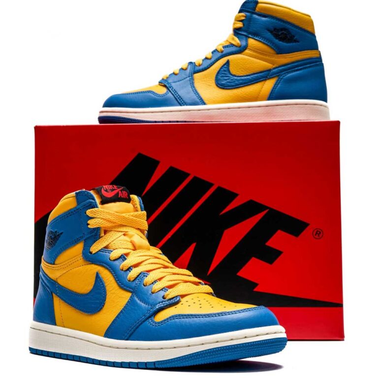 NIKE WHITE BLUE YELLOW-5