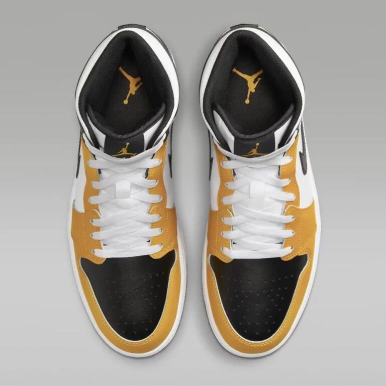 NIKE WHITE YELLOW -7