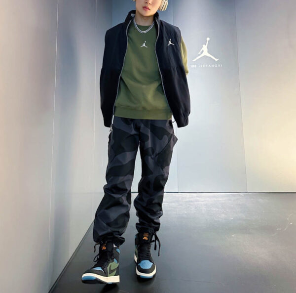 کتونی اورجینال برند Nike مدل Jordan 1 High Element Gore-Tex - DB2889-003 - Image 9