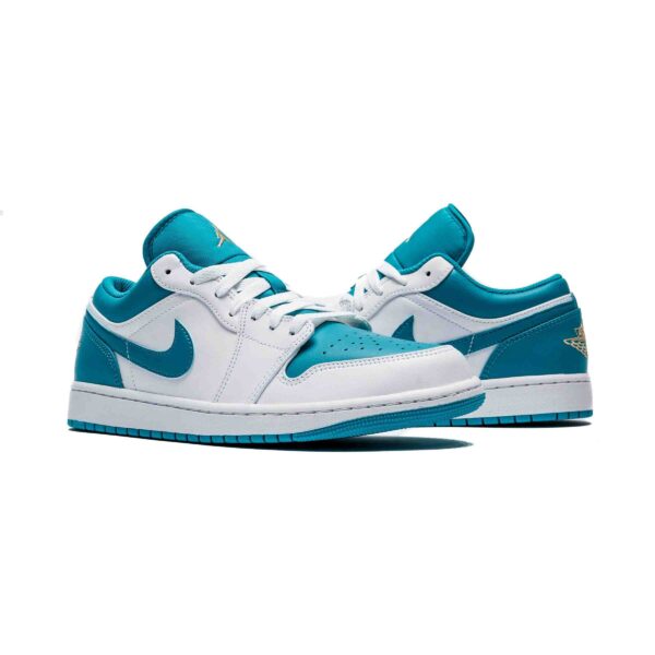کتونی اورجینال برند Nike مدل Jordan 1 Low - 553558-174 - Image 3