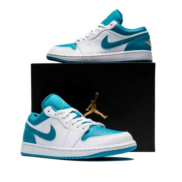 کتونی اورجینال برند Nike مدل Jordan 1 Low - 553558-174 - Image 5