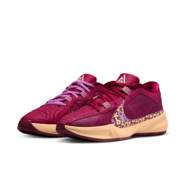 کفش بسکتبال اورجینال برند Nike مدل Zoom Freak 5 - DX4985-600 - Image 3