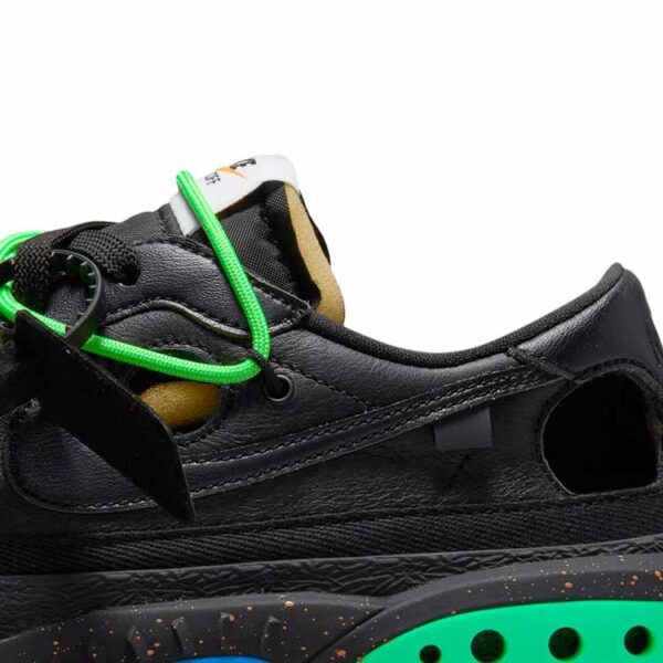 کتونی اورجینال برند Nike مدل Blazer Low x Off-White - DH7863-001 - Image 7