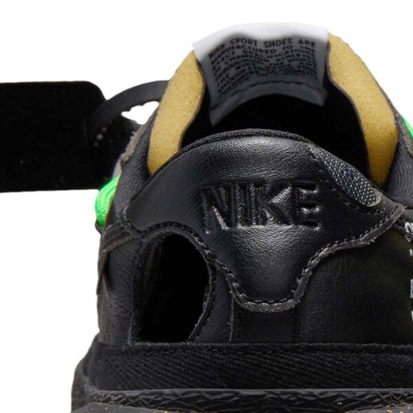 کتونی اورجینال برند Nike مدل Blazer Low x Off-White - DH7863-001 - Image 9