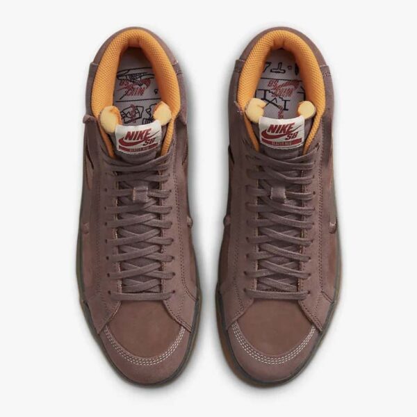 کتونی اورجینال برند Nike مدل SB Blazer Mid Premium Plus - DV5468-200 - Image 6