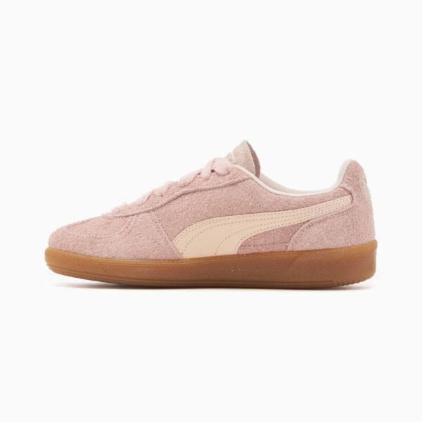 کتونی اورجینال برند Puma مدل Palermo رنگ صورتی نمای داخلی بغل