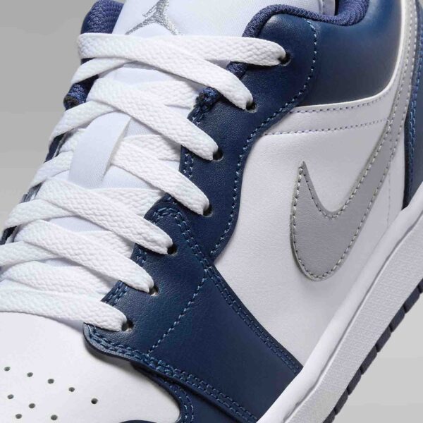 کتونی اورجینال برند Nike مدل Jordan 1 Low - 553558-141 - Image 6