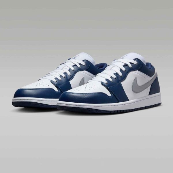کتونی اورجینال برند Nike مدل Jordan 1 Low - 553558-141 - Image 3