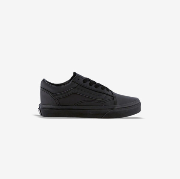 کتونی اورجینال برند Vans مدل Old Skool رنگ مشکی از نمای بغل