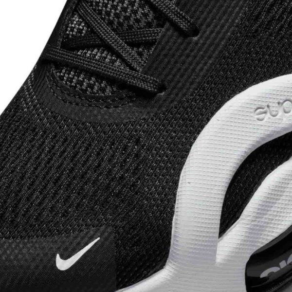 کفش تمرینات فیتنس اورجینال برند Nike مدل Air Zoom Superrep 4 رنگ مشکی و سفید از نمای قسمت جلویی