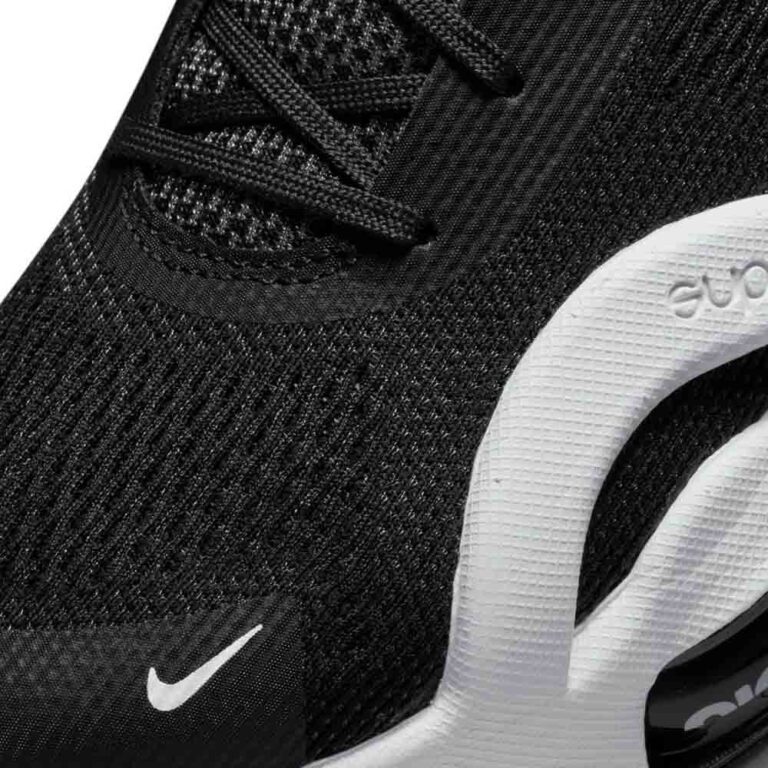 کفش تمرینات فیتنس اورجینال برند Nike مدل Air Zoom Superrep 4 رنگ مشکی و سفید از نمای قسمت جلویی