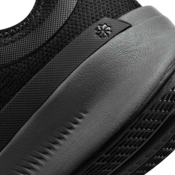 کفش تمرینات فیتنس اورجینال برند Nike مدل Air Zoom Superrep 4 رنگ مشکی و سفید از نمای زیره و دهانه