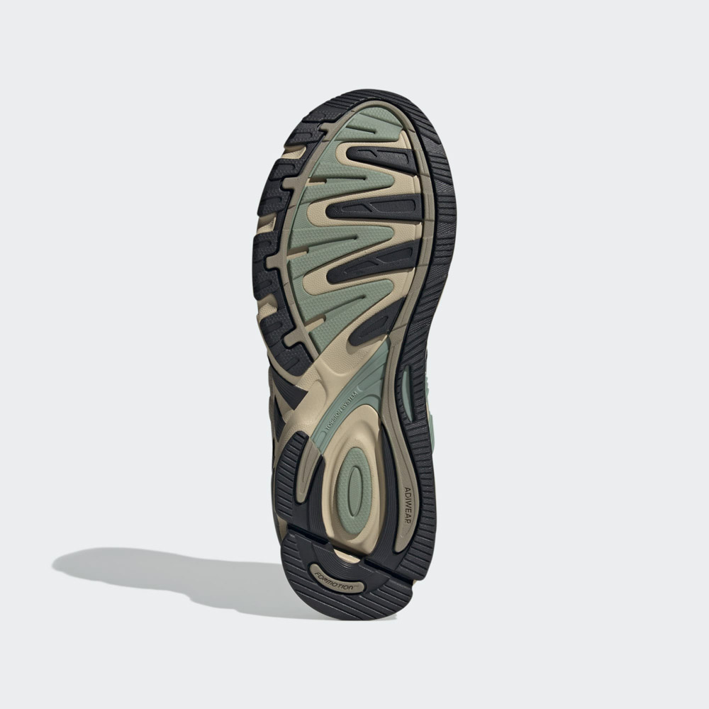 کتونی اورجینال برند Adidas مدل Response CL رنگ خاکی زیتونی و قهوه ای نمای زیره