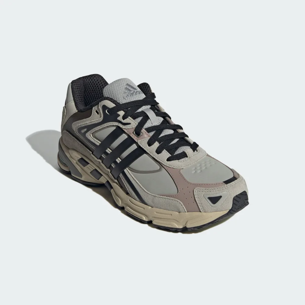 کتونی اورجینال برند Adidas مدل Response CL رنگ خاکی زیتونی و قهوه ای نمای جلویی