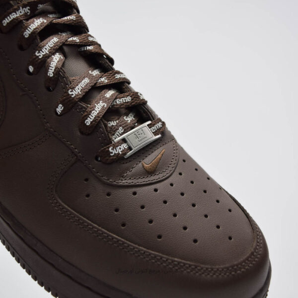 کتونی اورجینال Nike مدل Air Force 1 Low Supreme - CU9225-200 - Image 7