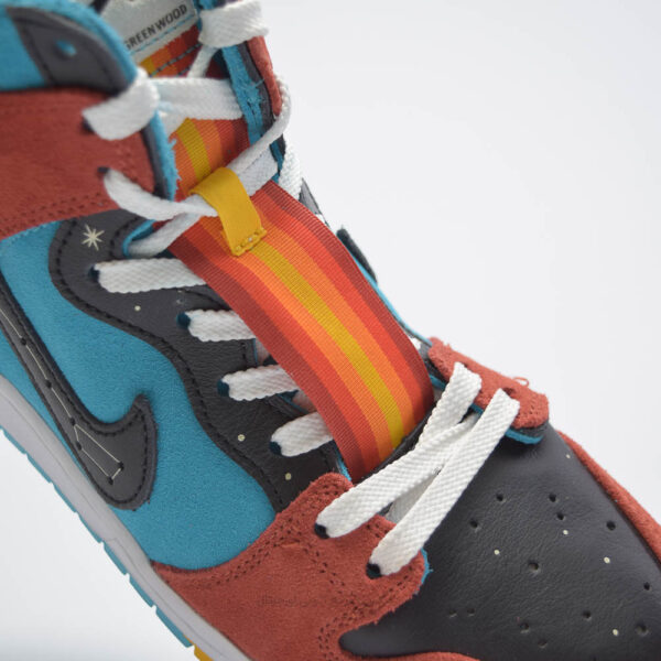 کتونی اورجینال Nike مدل SB Dunk High x Di'orr Greenwood - FQ1775-400 - Image 5