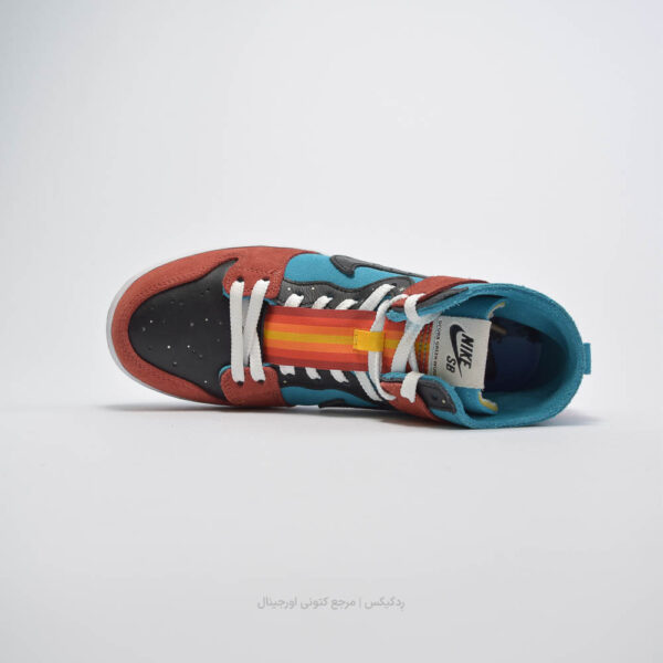 کتونی اورجینال Nike مدل SB Dunk High x Di'orr Greenwood - FQ1775-400 - Image 11