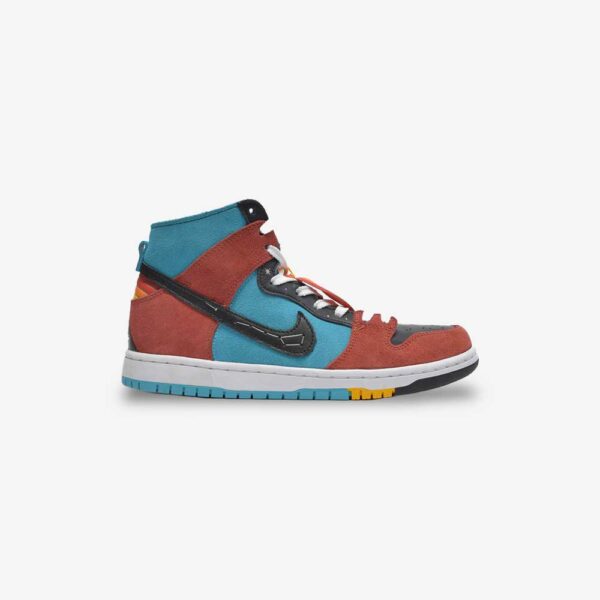 کتونی اورجینال Nike مدل SB Dunk High x Di'orr Greenwood - FQ1775-400