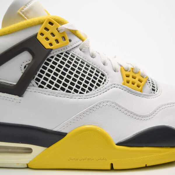 کتونی بسکتبال  Nike مدل Jordan 4 Retro Vivid Sulfur - AQ9129-101 - Image 7