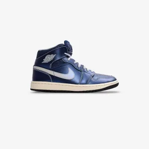 کتونی Nike مدل Air Jordan 1 Mid SE Metallic Blue - IM5128-001